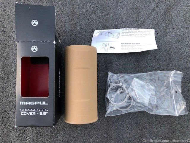 Magpul 5.5" Suppressor Cover for 1.5" diameter cans -img-2