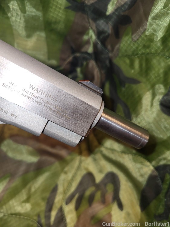 Wyoming Arms Parker Stainless Steel 10mm Pistol, 5" Barrel w 1 Magazine -img-9
