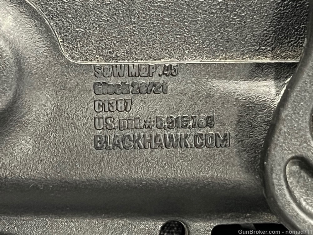 Glock 20/21, S&W M&P .45 Retention Holster RH-img-4