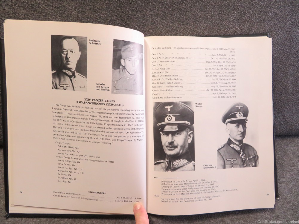 UNIFORMS, ORGANIZATION AND HISTORY OF THE PANZER TRUPPE BOOK-img-8