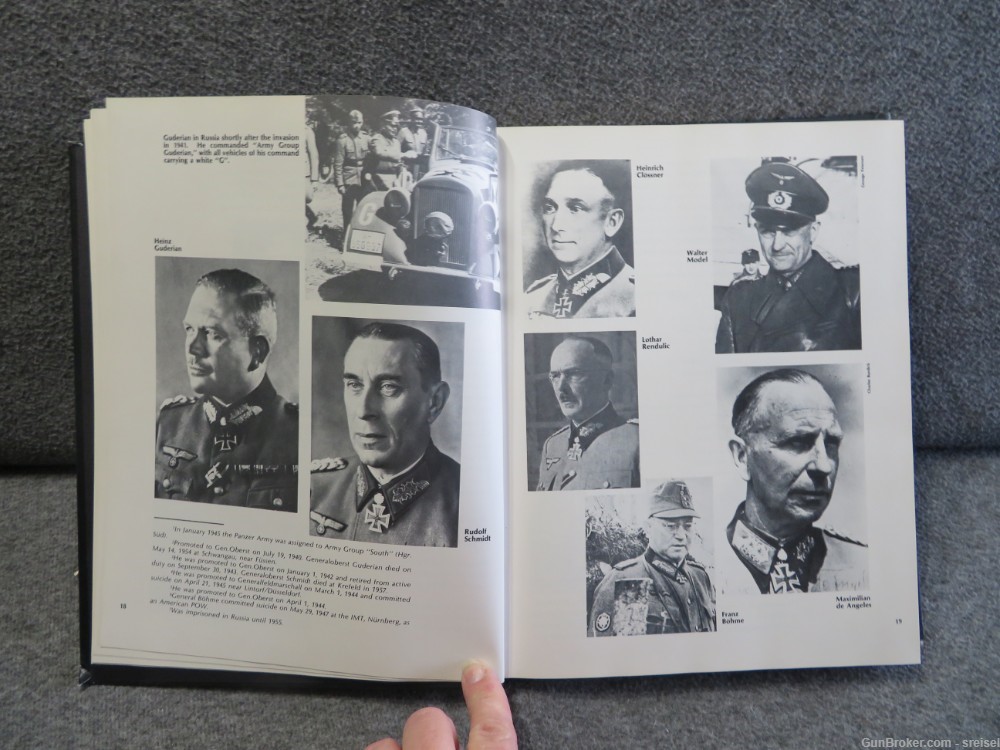 UNIFORMS, ORGANIZATION AND HISTORY OF THE PANZER TRUPPE BOOK-img-7