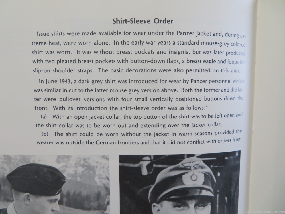 UNIFORMS, ORGANIZATION AND HISTORY OF THE PANZER TRUPPE BOOK-img-16