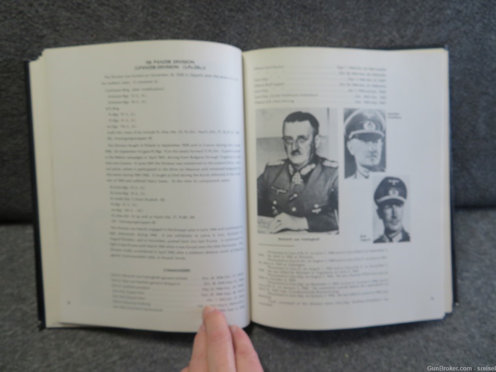 UNIFORMS, ORGANIZATION AND HISTORY OF THE PANZER TRUPPE BOOK-img-13