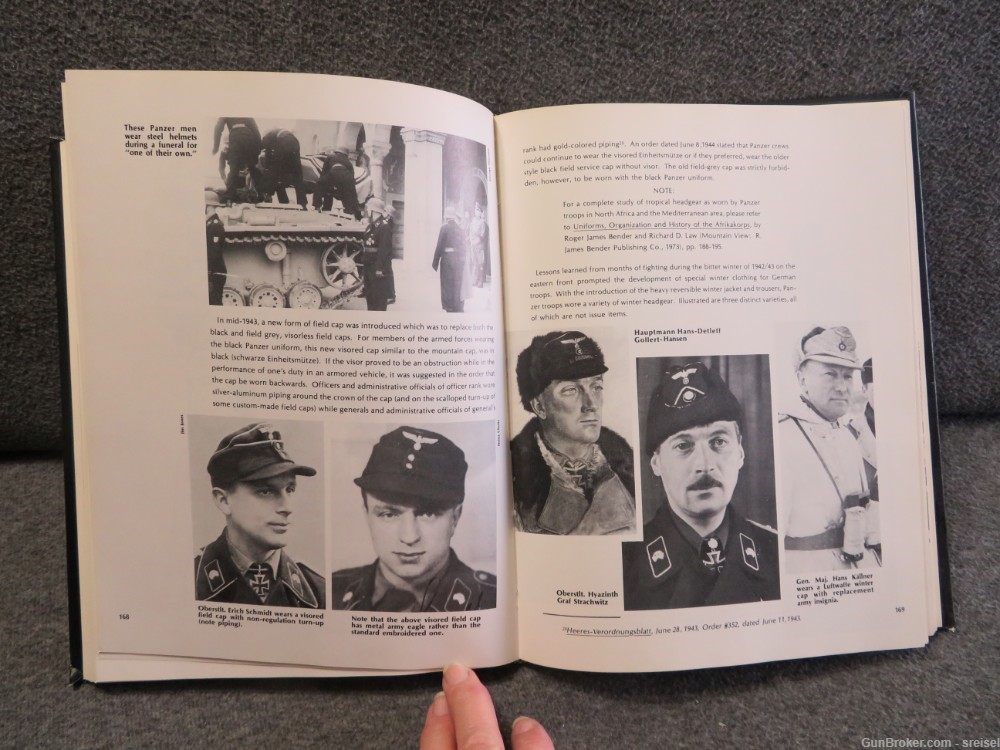 UNIFORMS, ORGANIZATION AND HISTORY OF THE PANZER TRUPPE BOOK-img-17