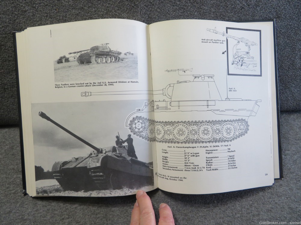 UNIFORMS, ORGANIZATION AND HISTORY OF THE PANZER TRUPPE BOOK-img-19