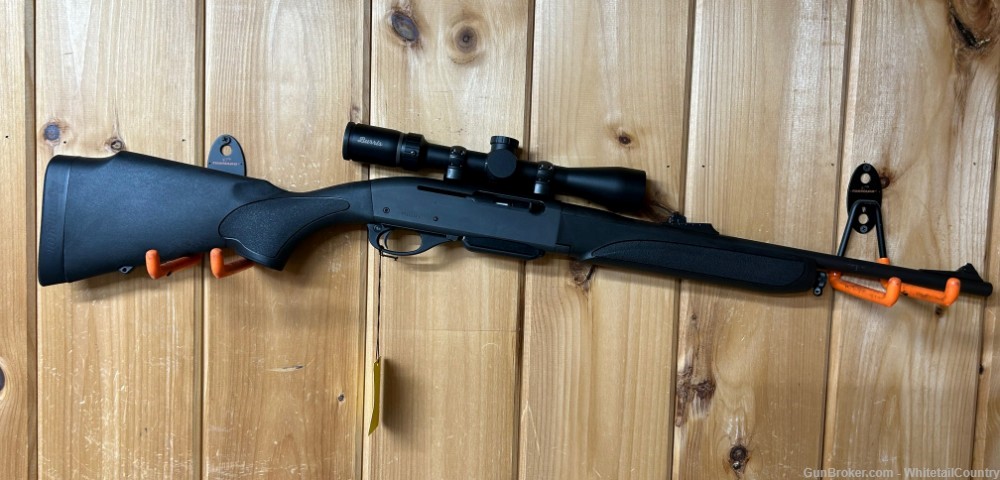 Remington 750 Woodsmaster Carbine w/ Burris -img-0
