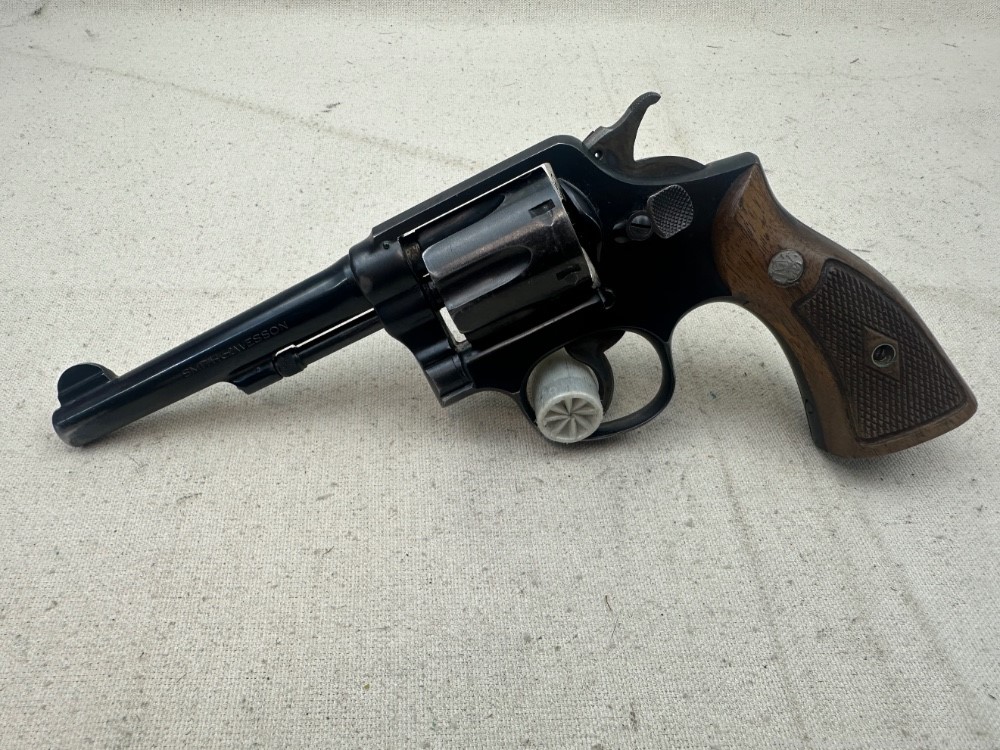 S&W Pre-Model 10 "S" Series .38 Special DA/SA Revolver Mfg. 1945-img-0