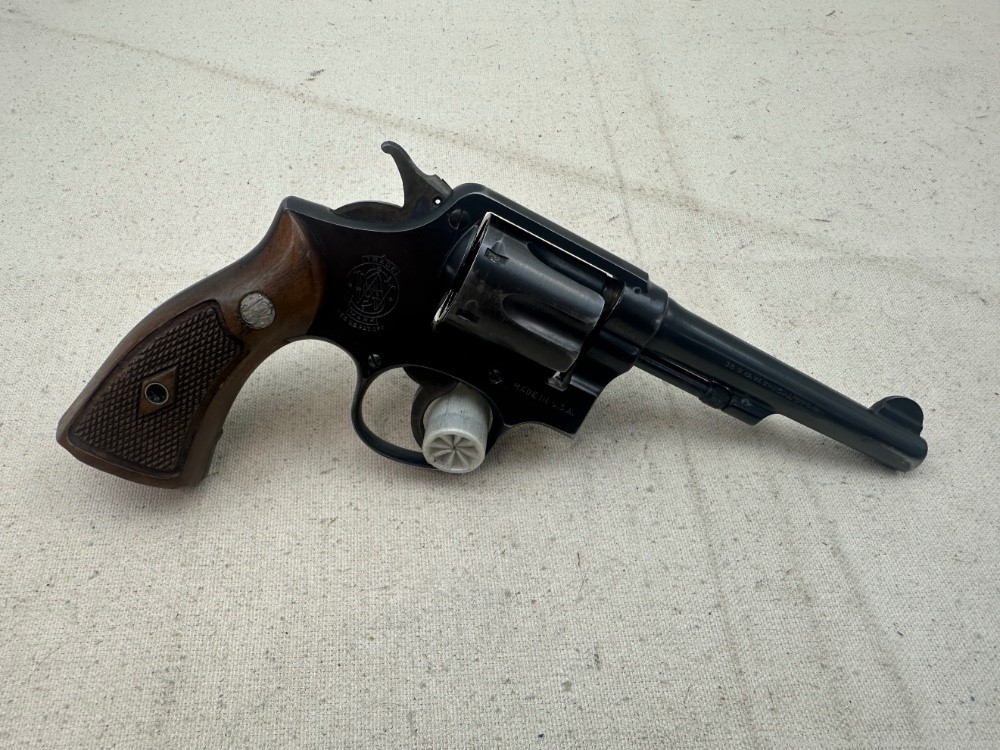 S&W Pre-Model 10 "S" Series .38 Special DA/SA Revolver Mfg. 1945-img-1