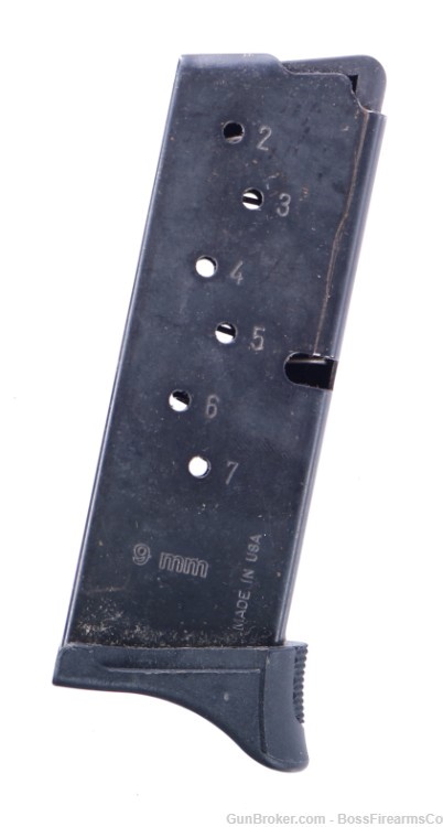Ruger LC9/LC9s 9mm Luger 7rd Steel Magazine- Used-img-1