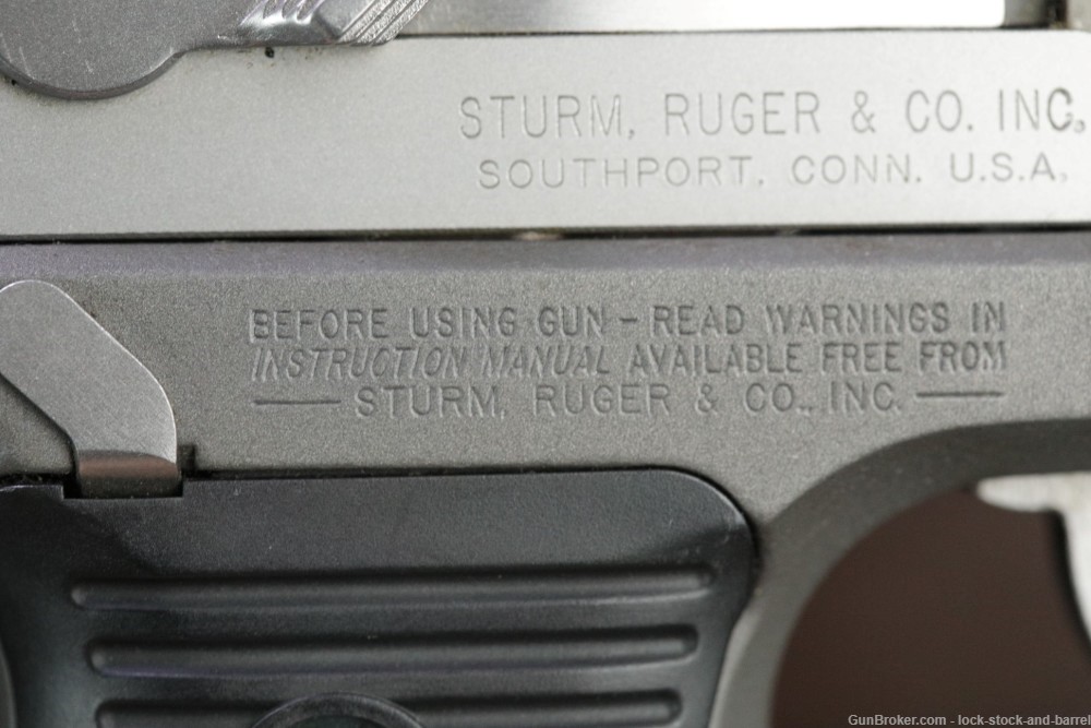 Ruger P89DC Decocker Model 03072 9mm Luger 4 1/2” Semi Auto Pistol 1994-img-11