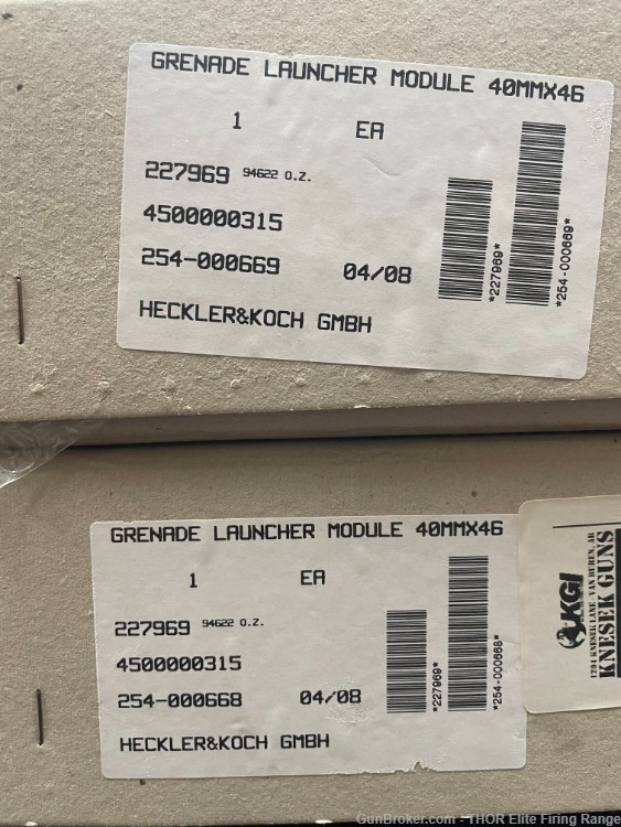 Heckler & Koch GLM (SAM) 40mm GL *LE/MIL/Dealer Only* Consecutive Pair -img-4