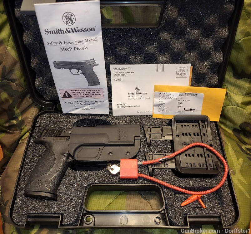 MA Approved S&W Smith & Wesson M&P9 9mm Pistol Package-3 mags/holster/more-img-0