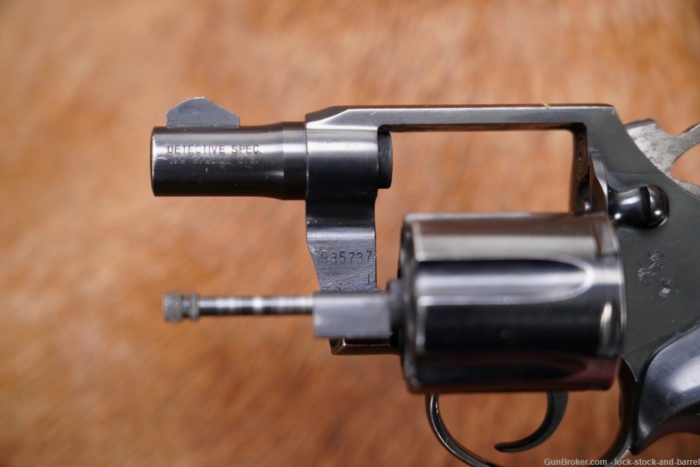 COLT Detective Special 6-Shot .38 Spl. Double Action Revolver 1964-1967 C&R-img-11