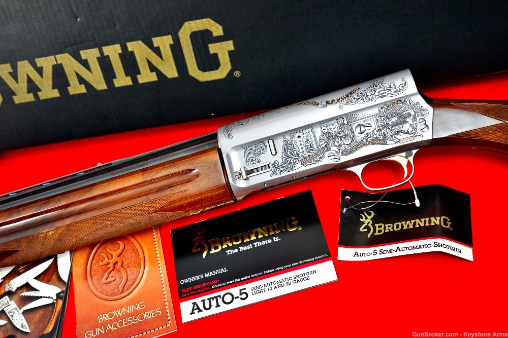 Ultra Rare Browning A5 12GA FINAL TRIBUTE #23 of 1000 Original Box NIB-img-4