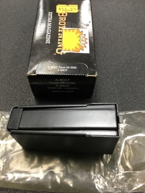 Browning A-Bolt Magazine in 7mm-08  New in Box -img-0