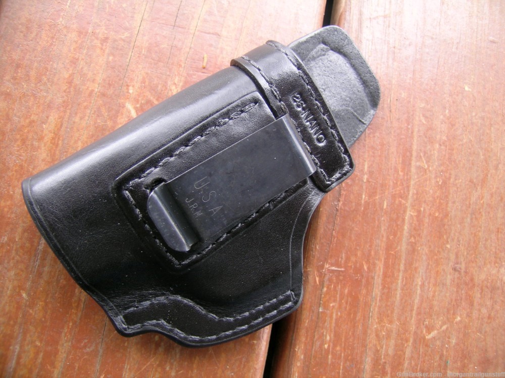 STONER IWB Bodyguard Leather Holster For Beretta Nano 9mm LH-img-1