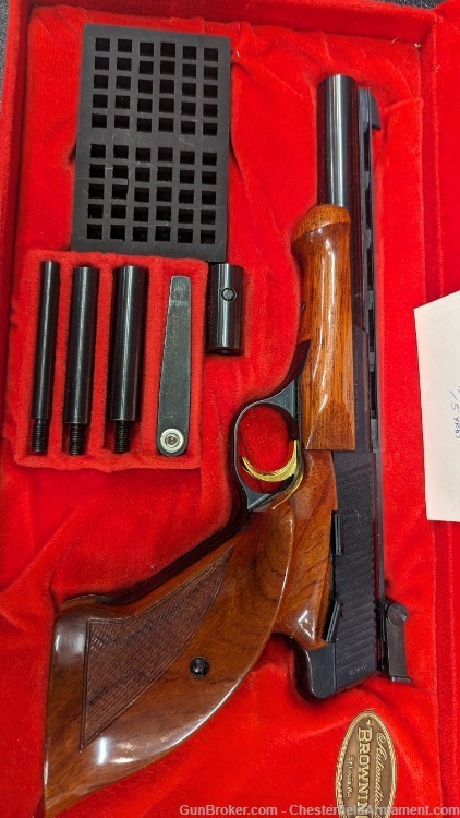 Browning Medalist cased 22 lr pistol,  -img-1