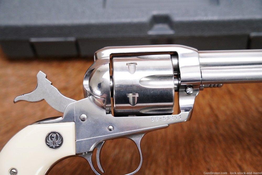 Ruger Vaquero Model 00581 .357 MAG .38 SPL 4 1/2” SA Revolver & Box 1997-img-16