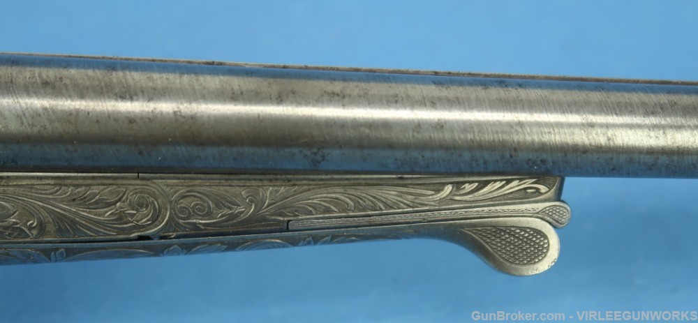 Belgium Liege Ernest Bernard Double Gun 16 Ga. Engraved Antique 1860 - 1877-img-11