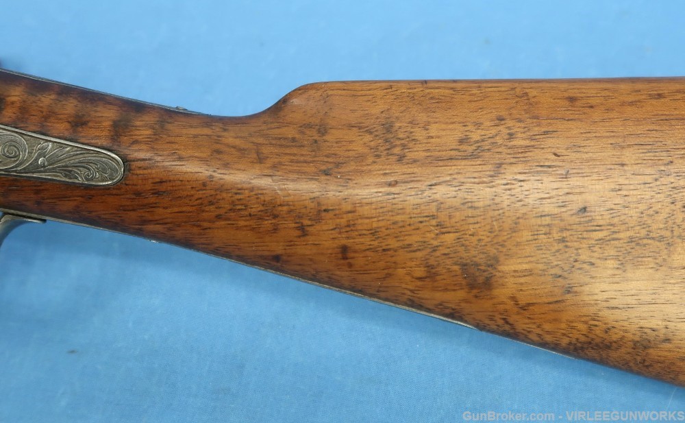 Belgium Liege Ernest Bernard Double Gun 16 Ga. Engraved Antique 1860 - 1877-img-20