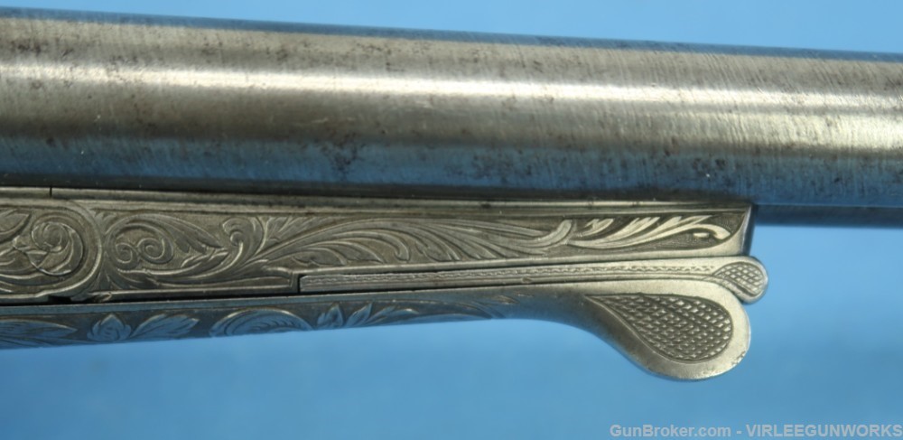 Belgium Liege Ernest Bernard Double Gun 16 Ga. Engraved Antique 1860 - 1877-img-10