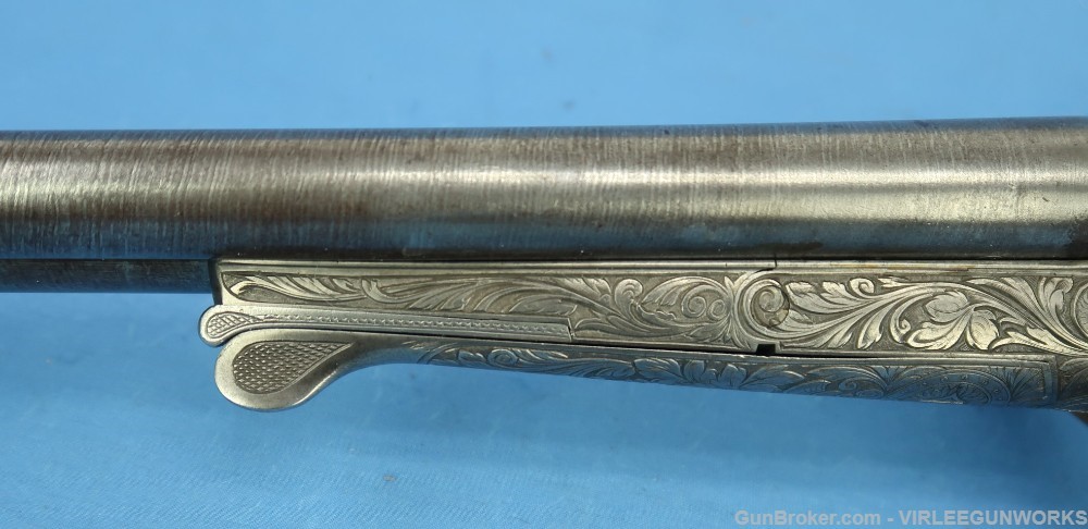 Belgium Liege Ernest Bernard Double Gun 16 Ga. Engraved Antique 1860 - 1877-img-26