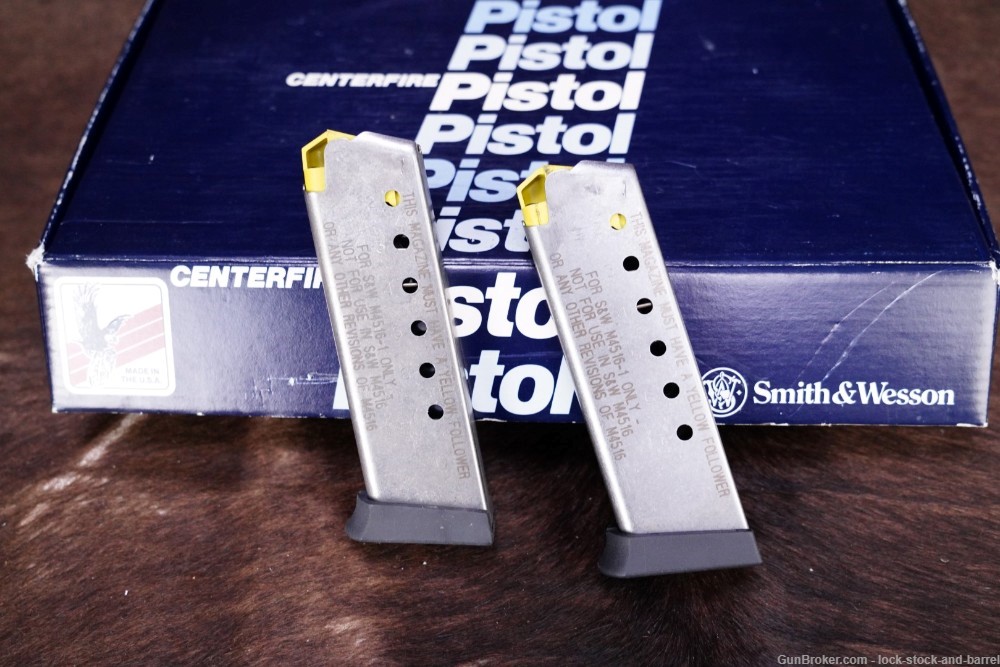 Smith & Wesson S&W Model 4516-1 103729 .45 ACP 3.5" Semi-Automatic Pistol-img-21