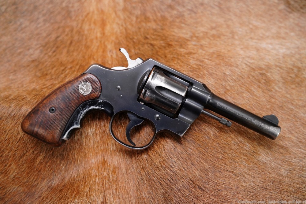 Colt Official Police .38 Special 4” Double Action SA/DA Revolver, 1963 C&R-img-2