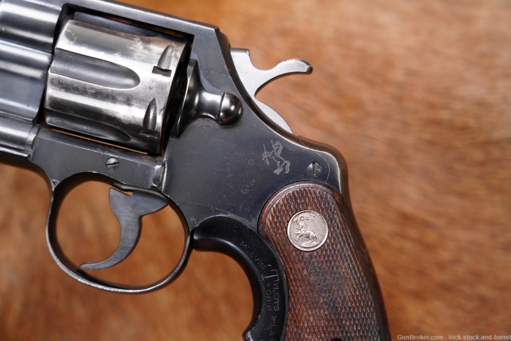 Colt Official Police .38 Special 4” Double Action SA/DA Revolver, 1963 C&R-img-9
