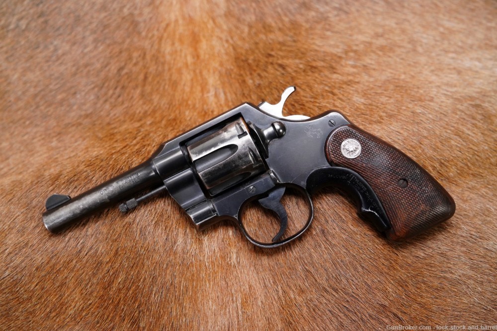 Colt Official Police .38 Special 4” Double Action SA/DA Revolver, 1963 C&R-img-3