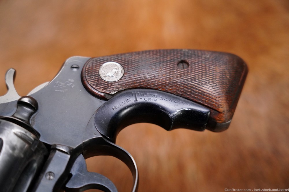 Colt Official Police .38 Special 4” Double Action SA/DA Revolver, 1963 C&R-img-12