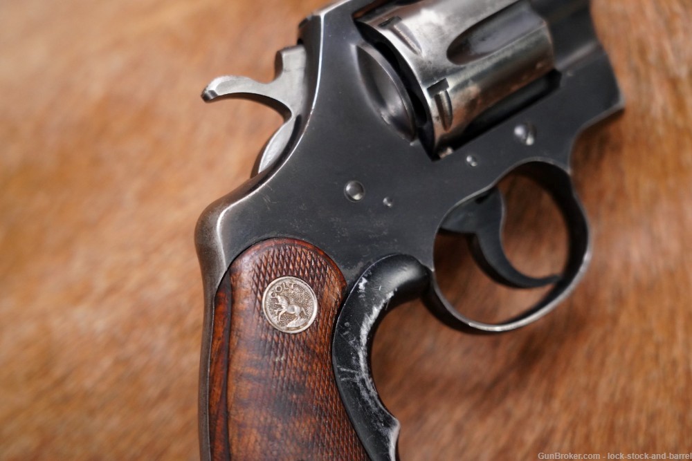 Colt Official Police .38 Special 4” Double Action SA/DA Revolver, 1963 C&R-img-8