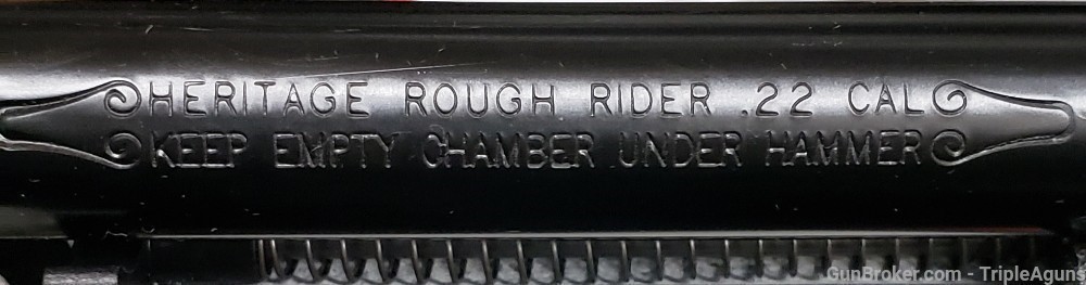 Heritage Manufacturing Rough Rider 22lr 22magnum 6 1/2 in barrel 6 shot-img-9
