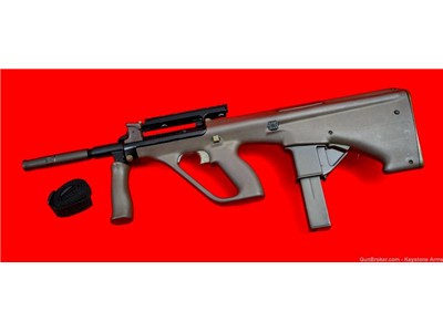 Awesome & Iconic Pre-Ban Steyr Aug 9mm 18" Barrel & Green Stock