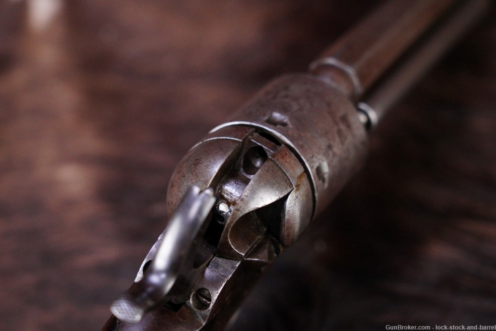 Colt 1851 U.S. Navy-Navy Richards-Mason Conversion .38 LC Revolver, Antique-img-20