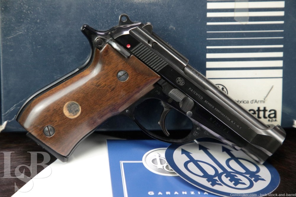 Beretta Model 85B 3.75" .380 ACP  Semi Automatic 3.75” Pistol, Box-img-0