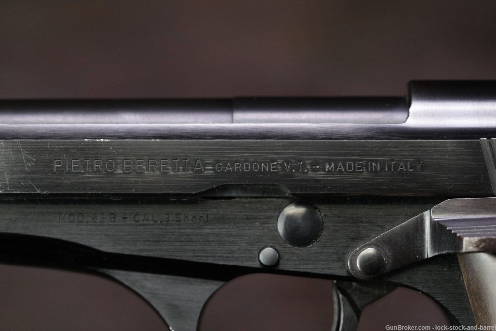 Beretta Model 85B 3.75" .380 ACP  Semi Automatic 3.75” Pistol, Box-img-13