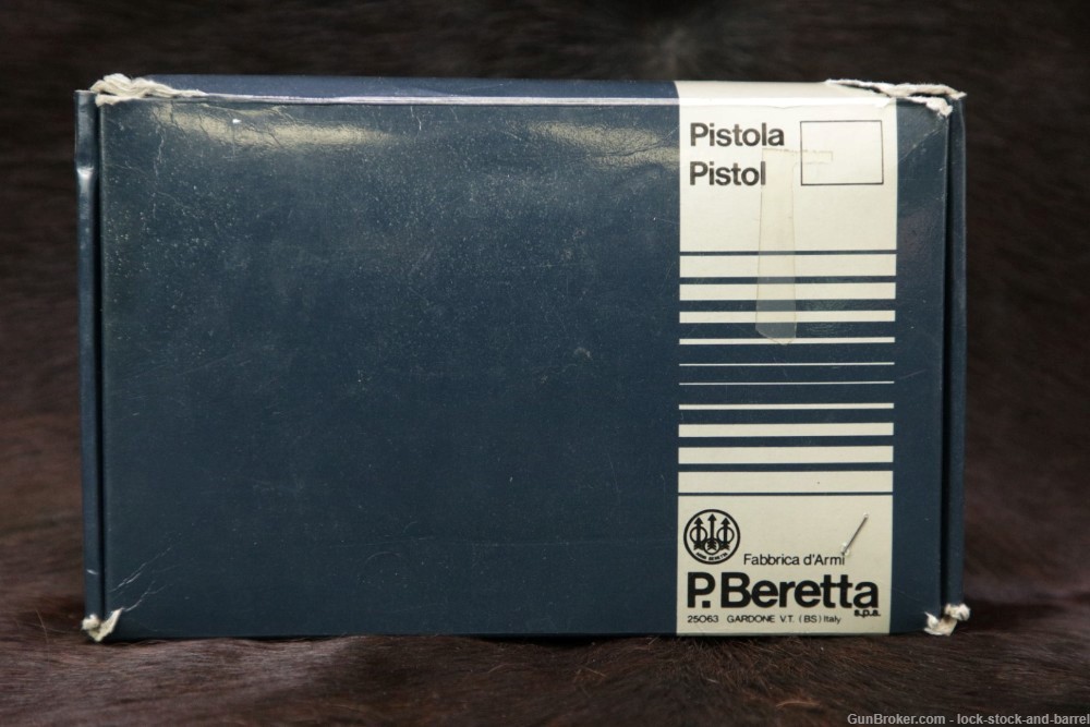 Beretta Model 85B 3.75" .380 ACP  Semi Automatic 3.75” Pistol, Box-img-25