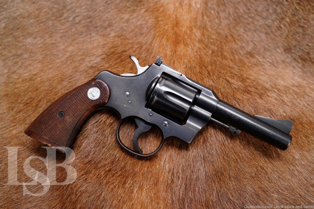 Colt Trooper Model Pre-MK III SCPD 4" .38 Special SA/DA Revolver, 1964 C&R-img-0