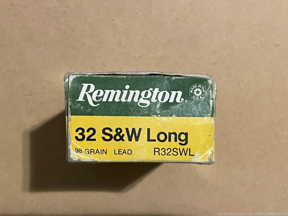 32 S&W Long  Remington Box 47 Rounds.-img-2