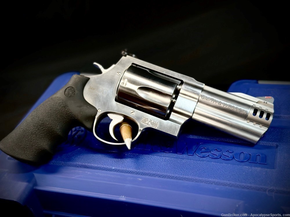 Smith & Wesson 500 S&W 500 4" Wesson & Smith 163504-img-0
