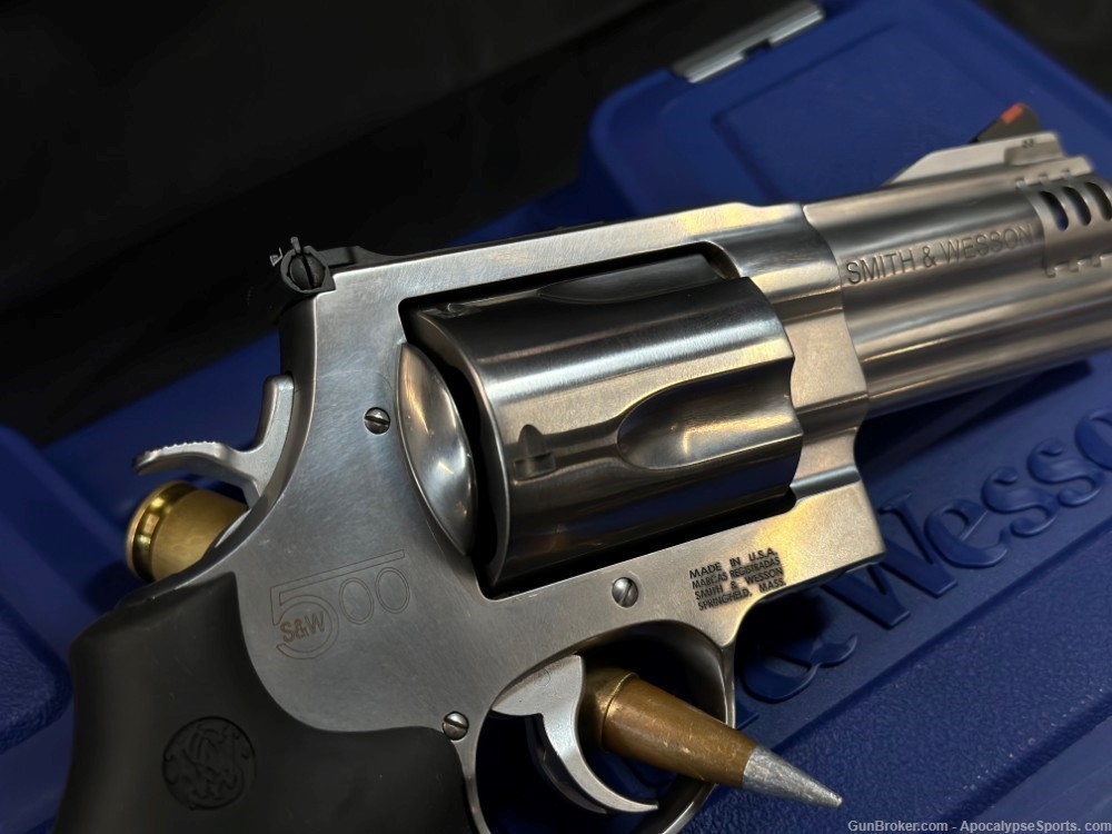 Smith & Wesson 500 S&W 500 4" Wesson & Smith 163504-img-2