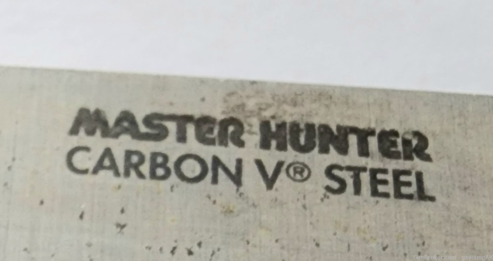 Used Original Cold Steel USA Carbon V Master Hunter-img-2