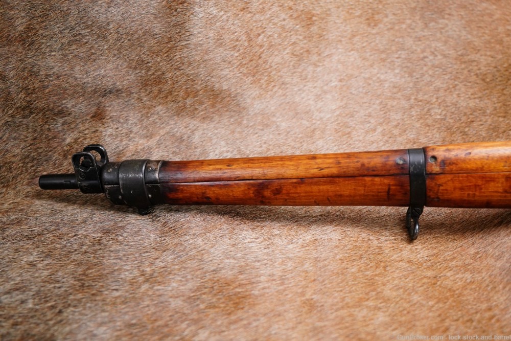 WWII Savage Enfield No4 MkI No.4 Mk1 .303 British Bolt Action Rifle C&R-img-12