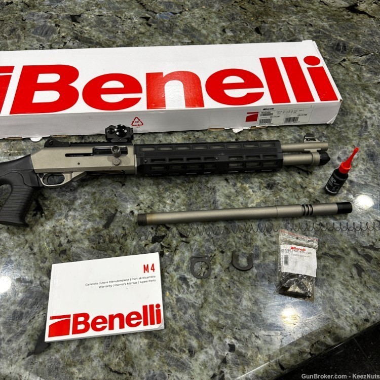Benelli M4 H2O CUSTOM 7+1 Briley MFG Full Build + Sig Romeo 5 - 11794 NEW-img-9