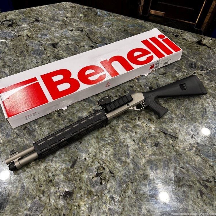Benelli M4 H2O CUSTOM 7+1 Briley MFG Full Build + Sig Romeo 5 - 11794 NEW-img-8