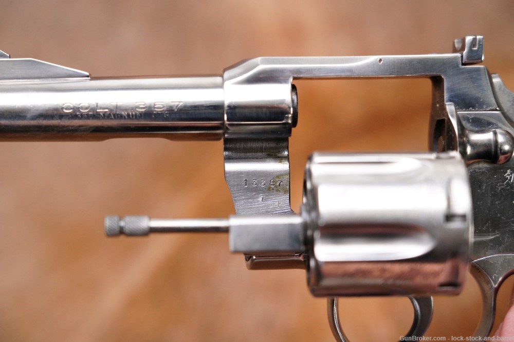 Colt Three Fifty Seven 4" .357 Magnum Double Action Revolver, MFD 1958 C&R-img-11