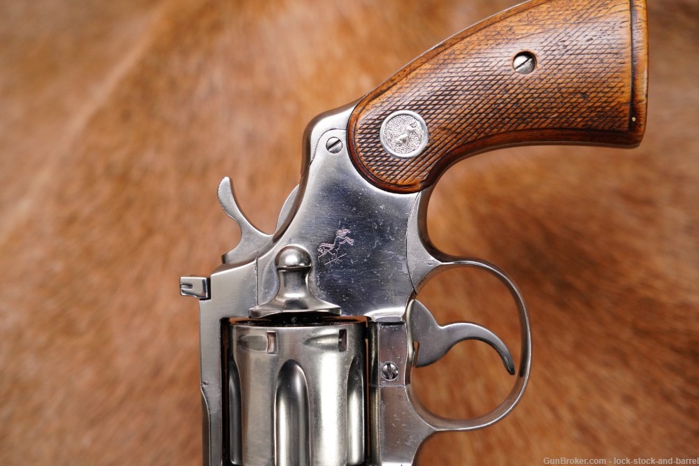 Colt Three Fifty Seven 4" .357 Magnum Double Action Revolver, MFD 1958 C&R-img-10