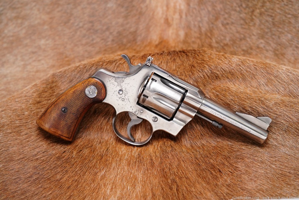 Colt Three Fifty Seven 4" .357 Magnum Double Action Revolver, MFD 1958 C&R-img-2