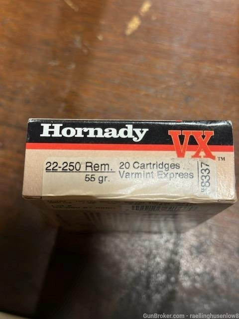 Hornady 22-250 Remington 21new  boxes-img-1
